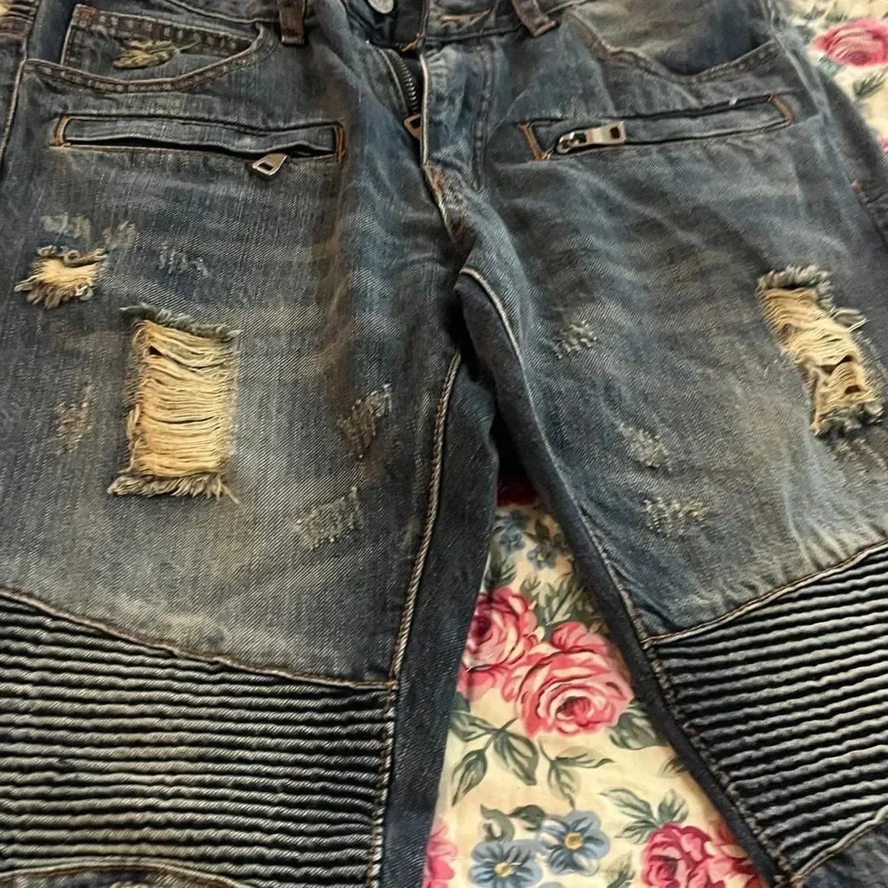 Embellish jeans size
